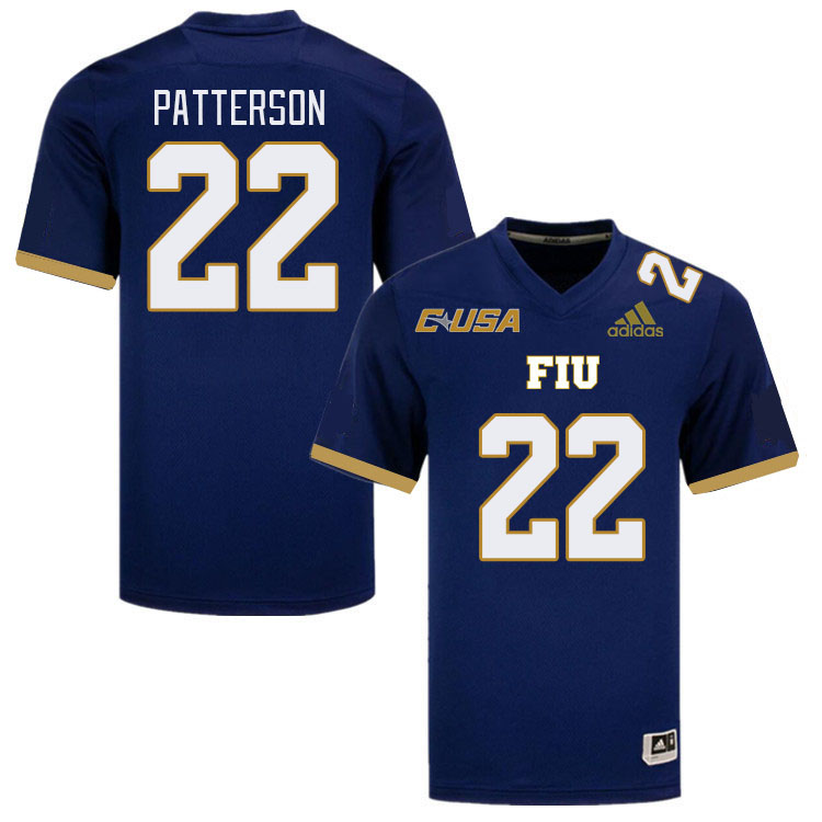 Men-Youth #22 Antonio Patterson Florida International Panthers 2023 College Football Jerseys Stitche